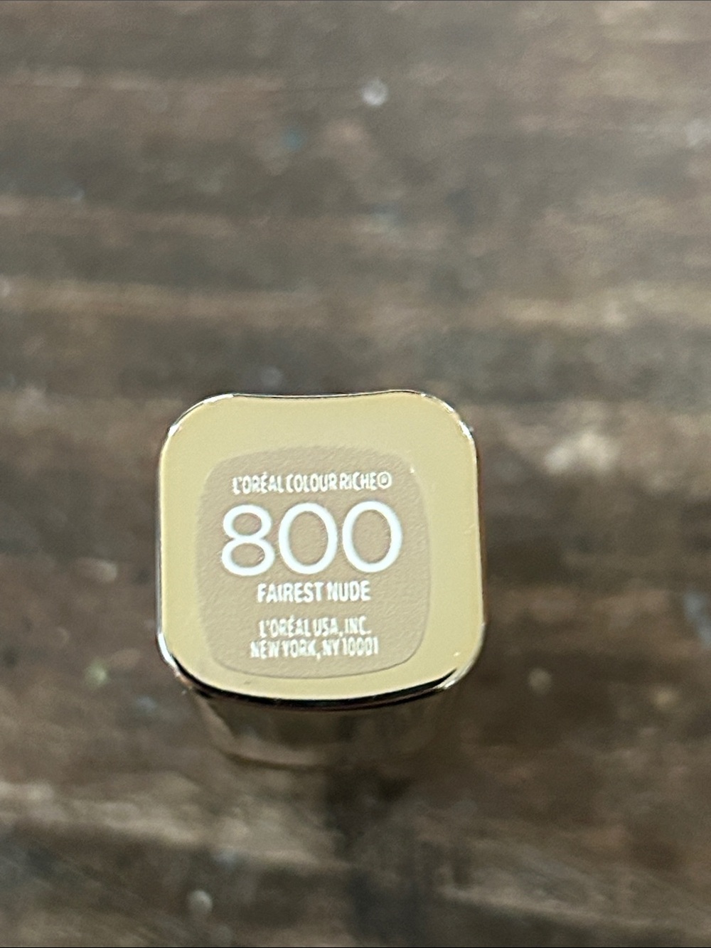 L'Oreal Nude Lipstick 800 Fairest Nude - Beige Tone